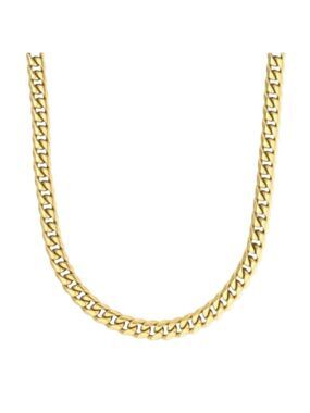 Imperium 18kt Gold Bonded Curb Chain Necklace 5mm